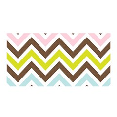 Chevrons Stripes Colors Background Satin Wrap by Amaryn4rt