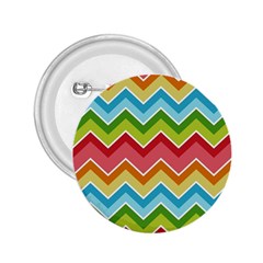 Colorful Background Of Chevrons Zigzag Pattern 2 25  Buttons by Amaryn4rt