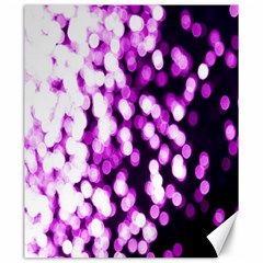 Bokeh Background In Purple Color Canvas 20  X 24   by Amaryn4rt