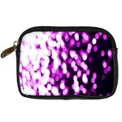 Bokeh Background In Purple Color Digital Camera Cases by Amaryn4rt