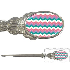 Chevron Pattern Colorful Art Letter Openers by Amaryn4rt