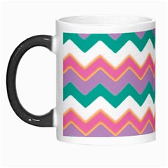Chevron Pattern Colorful Art Morph Mugs by Amaryn4rt