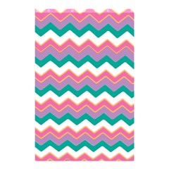 Chevron Pattern Colorful Art Shower Curtain 48  X 72  (small)  by Amaryn4rt