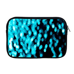 Bokeh Background In Blue Color Apple Macbook Pro 17  Zipper Case by Amaryn4rt