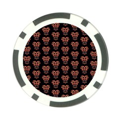 Dark Conversational Pattern Poker Chip Card Guard (10 Pack) by dflcprints