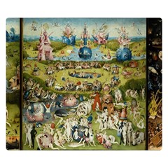 Hieronymus Bosch Garden Of Earthly Delights Double Sided Flano Blanket (small)  by MasterpiecesOfArt