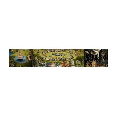 Hieronymus Bosch Garden Of Earthly Delights Flano Scarf (mini) by MasterpiecesOfArt