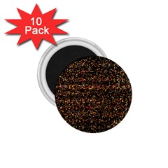 Colorful And Glowing Pixelated Pattern 1 75  Magnets (10 Pack)  by Amaryn4rt