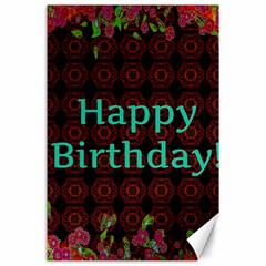 Happy Birthday To You! Canvas 24  X 36 