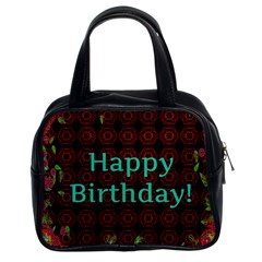Happy Birthday To You! Classic Handbags (2 Sides) by Amaryn4rt