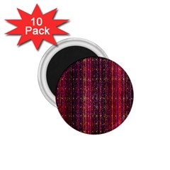 Colorful And Glowing Pixelated Pixel Pattern 1 75  Magnets (10 Pack)  by Amaryn4rt