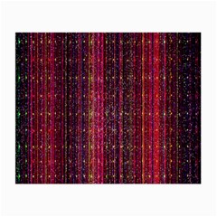 Colorful And Glowing Pixelated Pixel Pattern Small Glasses Cloth by Amaryn4rt