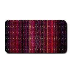 Colorful And Glowing Pixelated Pixel Pattern Medium Bar Mats by Amaryn4rt