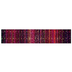 Colorful And Glowing Pixelated Pixel Pattern Flano Scarf (small) by Amaryn4rt