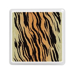 Tiger Animal Print A Completely Seamless Tile Able Background Design Pattern Memory Card Reader (square)  by Amaryn4rt