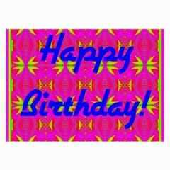 Happy Birthday! Large Glasses Cloth (2-side)