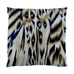 Tiger Background Fabric Animal Motifs Standard Cushion Case (one Side) by Amaryn4rt