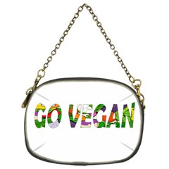 Go Vegan Chain Purses (two Sides)  by Valentinaart