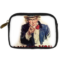 Uncle Sam Digital Camera Cases by Valentinaart