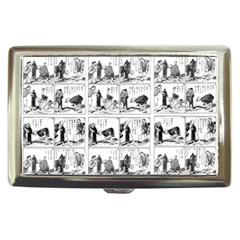 Old Comic Strip Cigarette Money Cases by Valentinaart