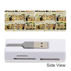 Old Comic Strip Memory Card Reader (stick)  by Valentinaart