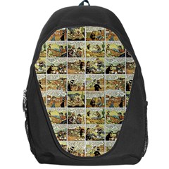 Old Comic Strip Backpack Bag by Valentinaart