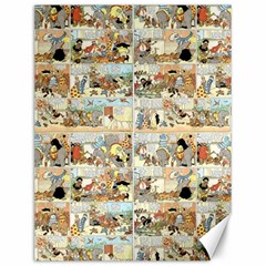 Old Comic Strip Canvas 12  X 16   by Valentinaart