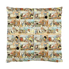 Old Comic Strip Standard Cushion Case (two Sides) by Valentinaart