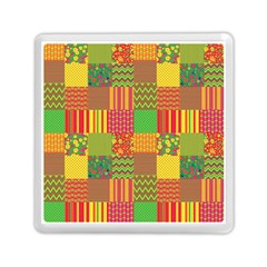 Old Quilt Memory Card Reader (square)  by Valentinaart