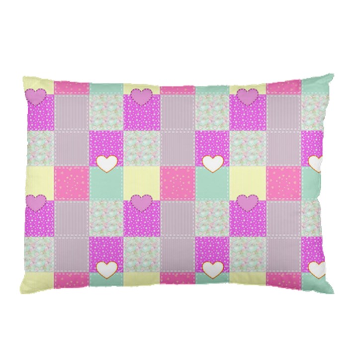 Old Quilt Pillow Case (Two Sides)