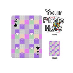 Patchwork Playing Cards 54 (mini)  by Valentinaart