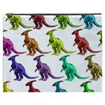 Multicolor Dinosaur Background Cosmetic Bag (XXXL)  Front