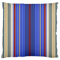 Colorful Stripes Background Standard Flano Cushion Case (one Side) by Amaryn4rt