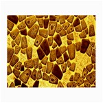 Yellow Cast Background Small Glasses Cloth (2-Side) Back