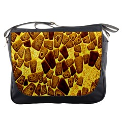 Yellow Cast Background Messenger Bags