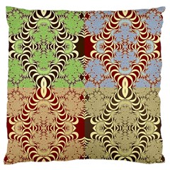 Multicolor Fractal Background Standard Flano Cushion Case (one Side) by Amaryn4rt