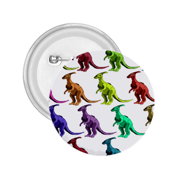 Multicolor Dinosaur Background 2.25  Buttons