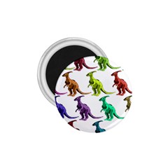 Multicolor Dinosaur Background 1 75  Magnets by Amaryn4rt