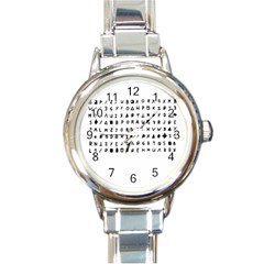 Zodiac Killer  Round Italian Charm Watch by Valentinaart