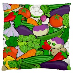 Vegetables  Standard Flano Cushion Case (one Side) by Valentinaart