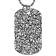 Pattern Dog Tag (two Sides) by Valentinaart