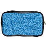 Blue pattern Toiletries Bags 2-Side Front