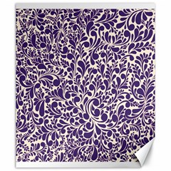 Purple Pattern Canvas 20  X 24   by Valentinaart