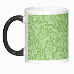 Green Pattern Morph Mugs by Valentinaart