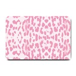 Leopard pink pattern Small Doormat  24 x16  Door Mat