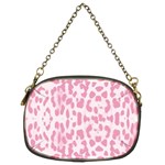 Leopard pink pattern Chain Purses (Two Sides)  Front