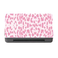 Leopard Pink Pattern Memory Card Reader With Cf by Valentinaart