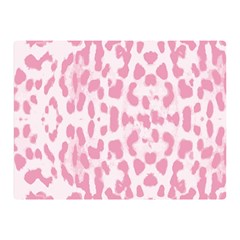 Leopard Pink Pattern Double Sided Flano Blanket (mini)  by Valentinaart