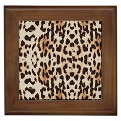 Leopard pattern Framed Tiles