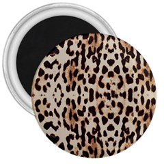 Leopard Pattern 3  Magnets by Valentinaart